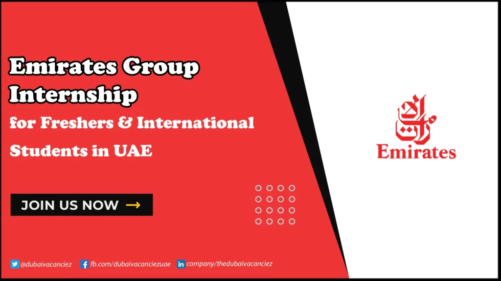 Emirates Group's Finance Internship Program