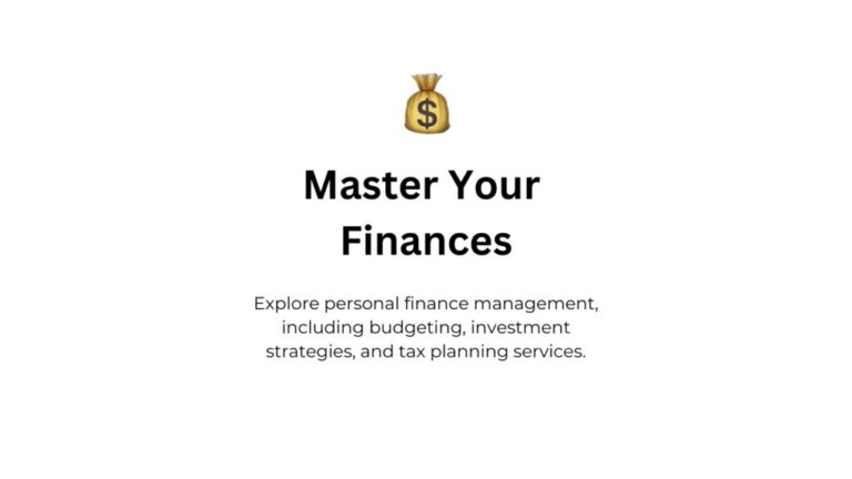 Master Your Finances: Money Management Techniques